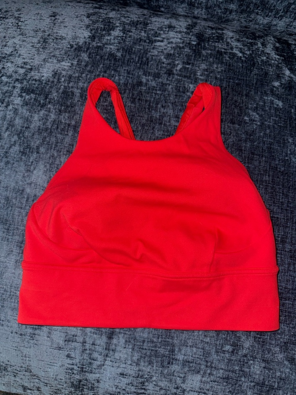 Women’s Lululemon Red Sports Bra Tank Top Size 6